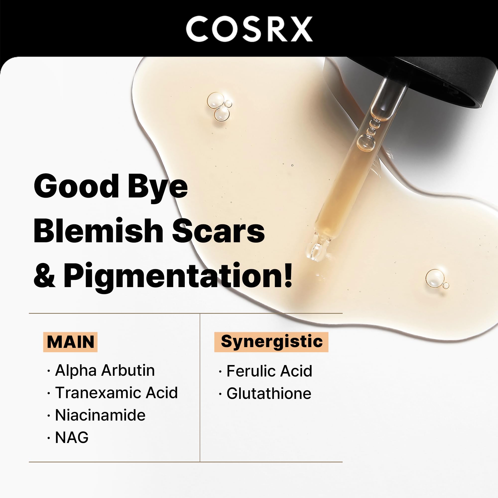 COSRX 2% Alpha Arbutin Discoloration Care Serum, Dark Spot Care, 1.7 fl oz