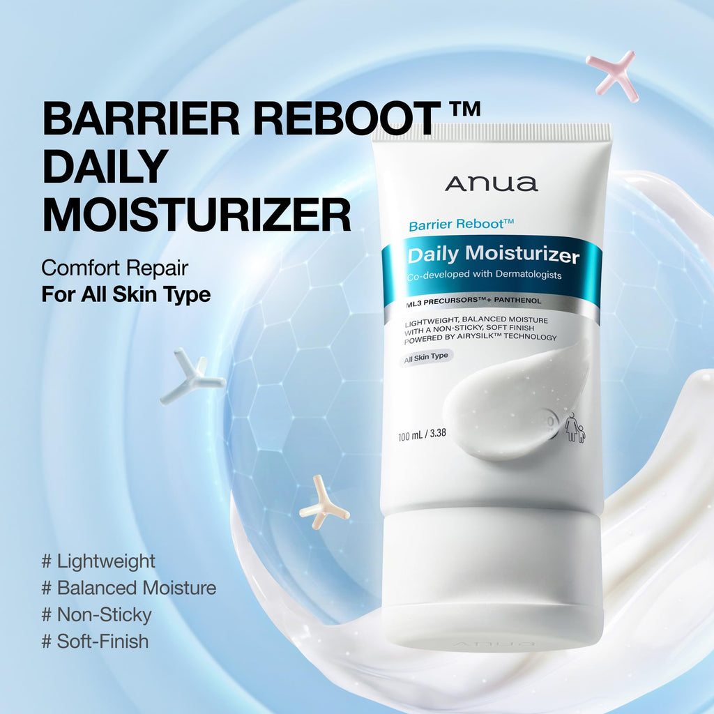 ANUA Barrier Reboot Daily Moisturizer, 3.38 fl oz