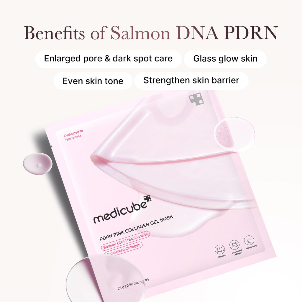 medicube PDRN Jelly Duo - PDRN Collagen Gel Mask and Gel Toner Pad