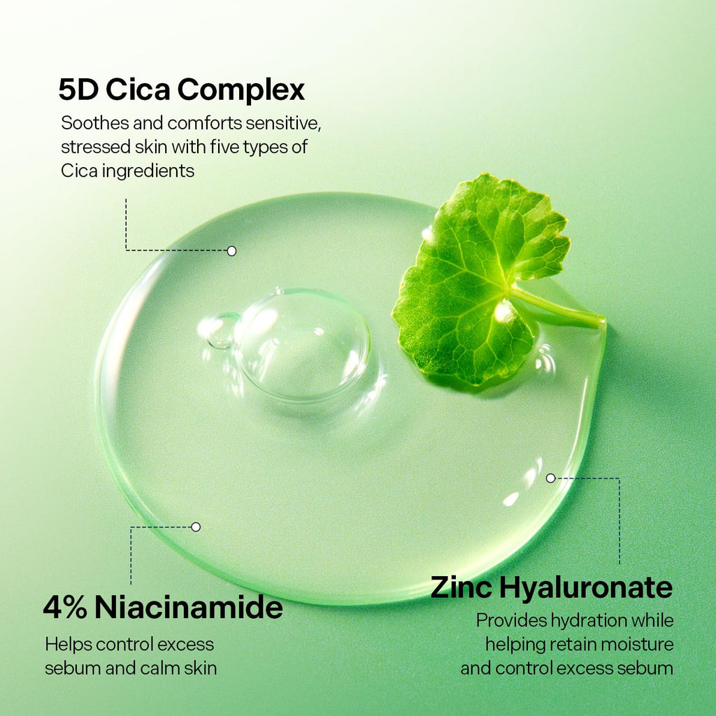 Torriden BALANCEFUL Control Serum 50ml (1.69 fl.oz.) | Daily Sebum & Oil Control for Sensitive Skin | 5D Complex Cica, 4% Niacinamide | Korean Facial Serum