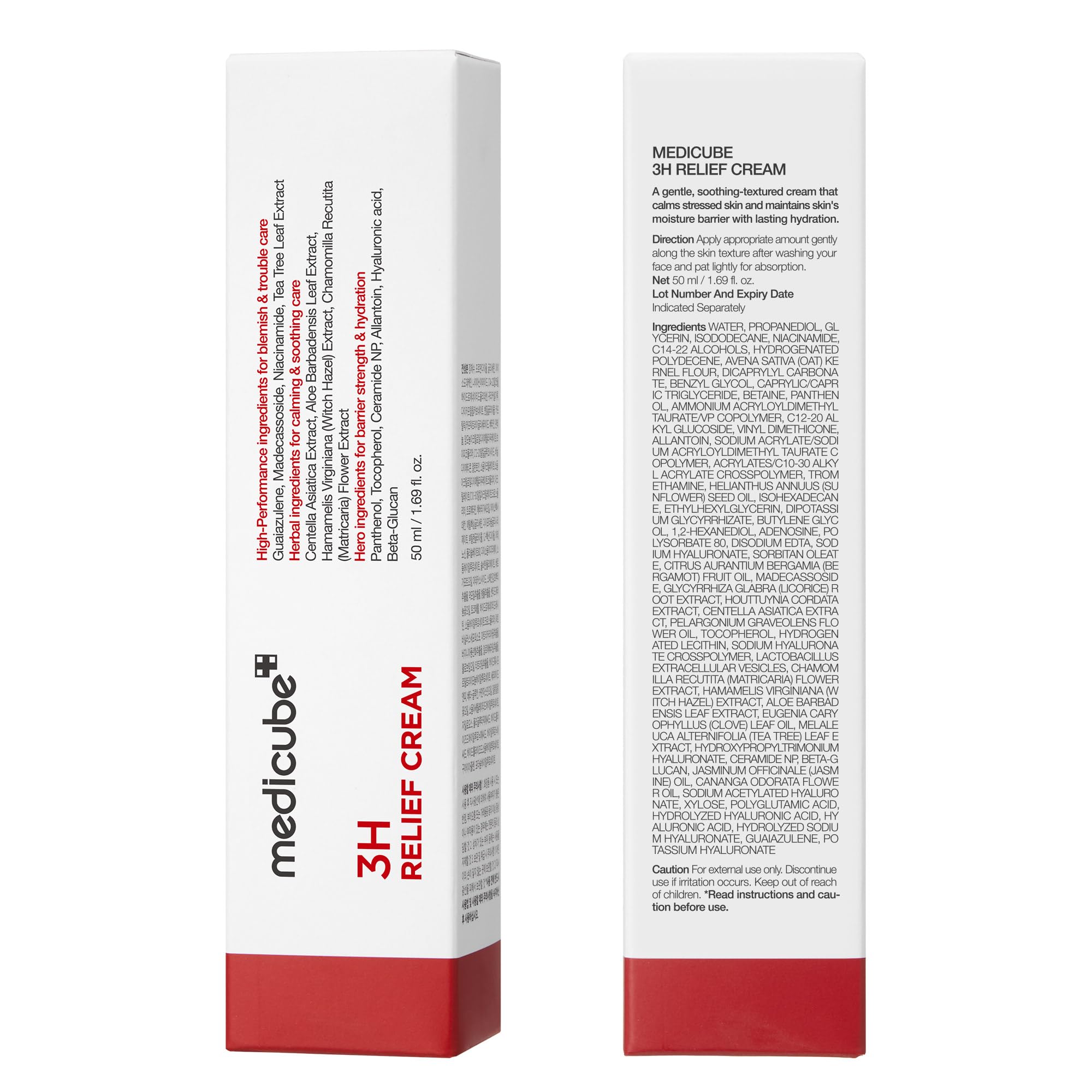medicube 3H Daily Relief Cream for All Skin Types & After Spot Care