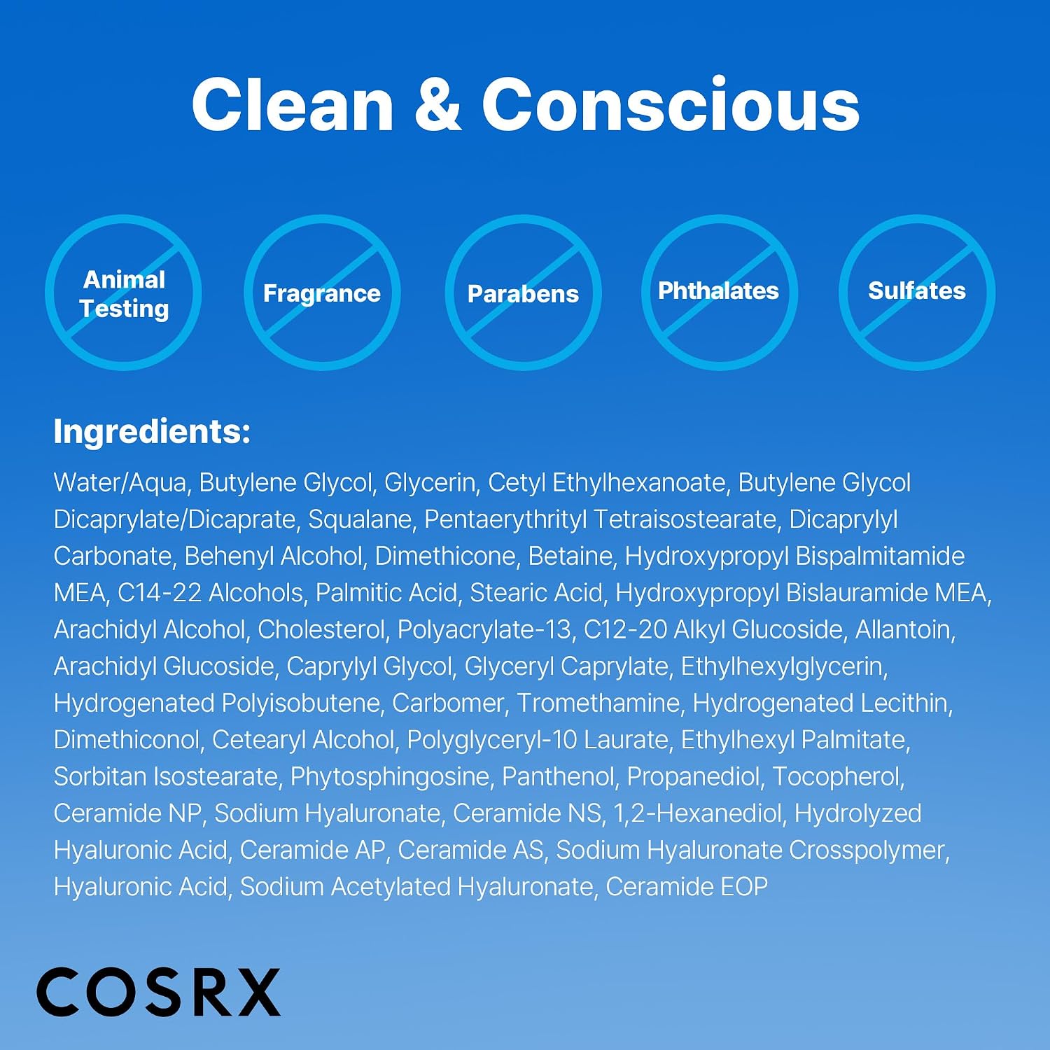 COSRX 7X Ceramide Moisturizer for Face, Barrier Repair Face Cream, 2.7oz | Family Face Moisturizer for Dry & Sensitive Skin, Korean Face Moisturizer, Korean Skin Care
