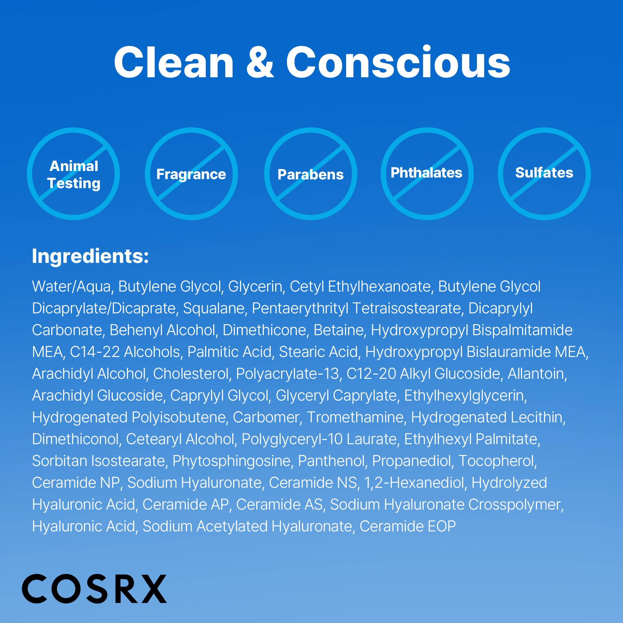 COSRX 7X Ceramide Moisturizer for Face, Barrier Repair Face Cream, 2.7oz