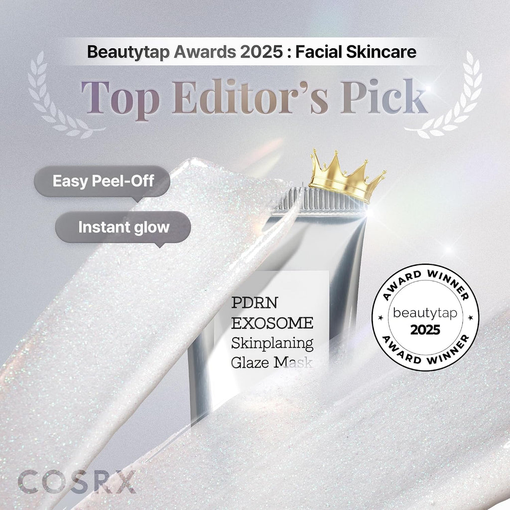 COSRX PDRN Exosome Overnight Face Mask, Korean Glass Skin Glow, 1.69 fl oz | +123% Hydration, Instant Glow, Glass Skin Finish, Elasticity & Firmness, PDRN Exosome Overnight Face Mask, Korean Skin Care