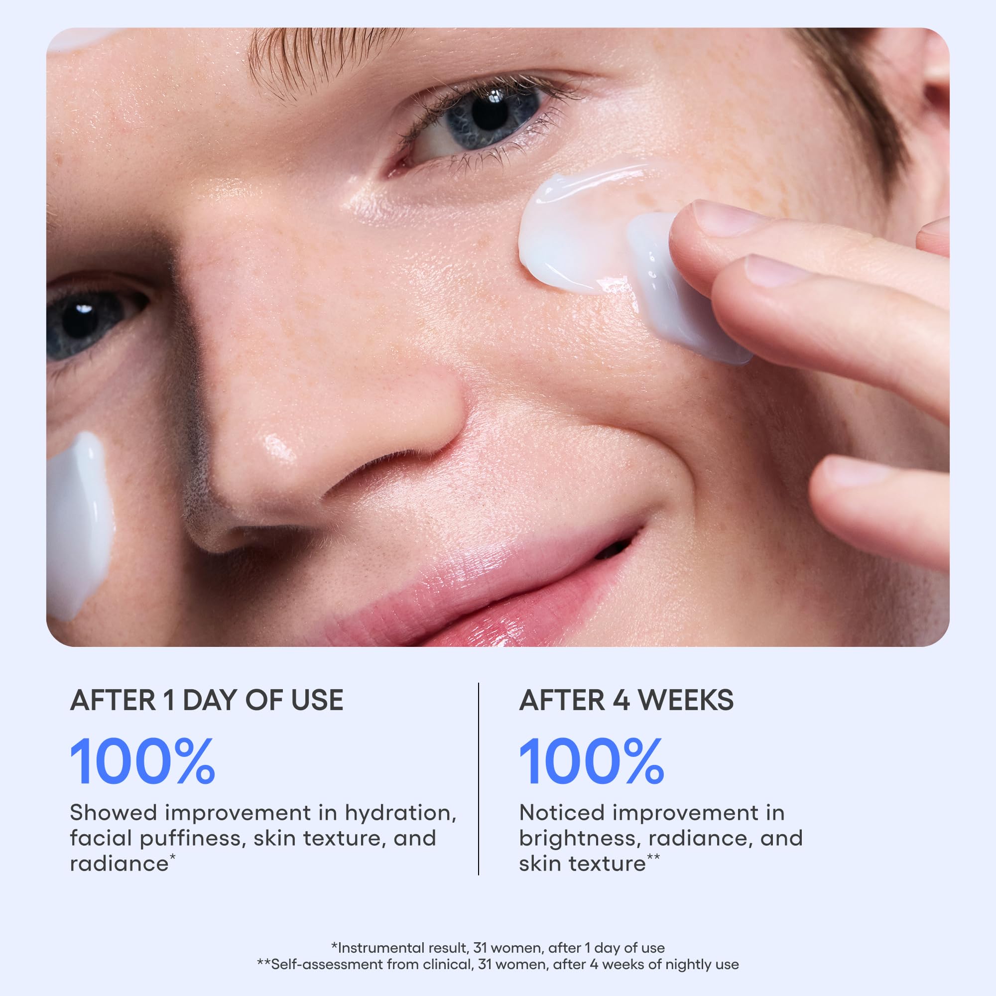 LANEIGE Water Sleeping Mask: Hydrating Korean Overnight Face Mask with Hyaluronic Acid Blend & Niacinamide, for Deep Hydration, Glowing Skin & Barrier Support | Korean Skin Care