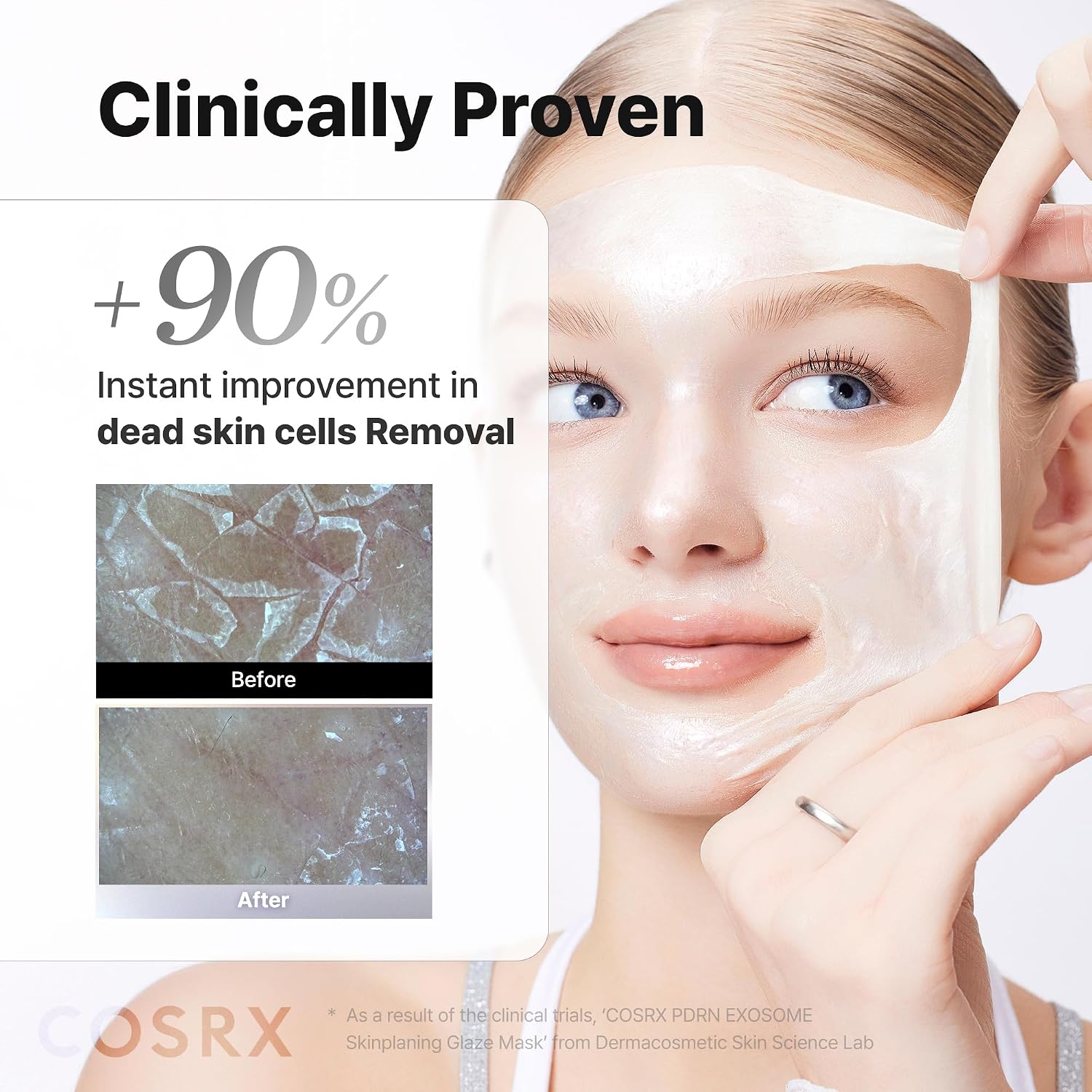 COSRX PDRN Exosome Overnight Face Mask, Korean Glass Skin Glow, 1.69 fl oz | +123% Hydration, Instant Glow, Glass Skin Finish, Elasticity & Firmness, PDRN Exosome Overnight Face Mask, Korean Skin Care