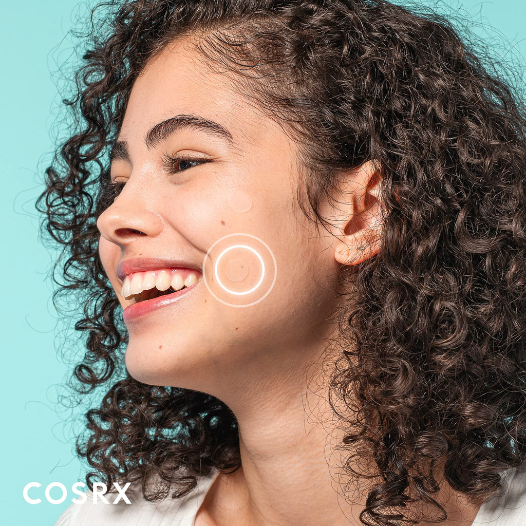 COSRX Acne Pimple Patches Absorbing Hydrocolloid Spot, 3 Size (72 Count) | Pimple Stickers for Blemishes and Zits Cover, Absorbs Zits & Blemish, Spot Stickers for Face and Body, Korean Skin Care